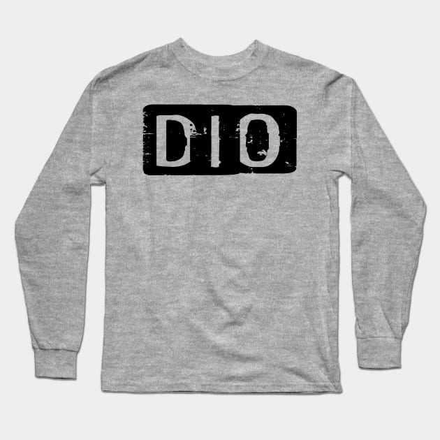 Dio Long Sleeve T-Shirt by Texts Art